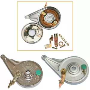 1* Universal Electric Bike Brake Solid Metal Rear Wheel Up Brake Drum Assembly - Picture 1 of 5