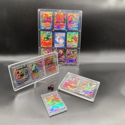 For Pokemon Trading Cards Holder Acrylic Case Framing Display Quality Case Only - Image 1 of 4
