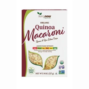 NOW Foods Organic Quinoa Macaroni 8 oz Box - Picture 1 of 1