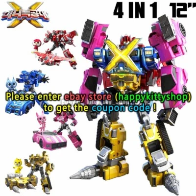 Minifuerza X Tron Ranger Armorbot Coche Bot Combinador Robot Figura Juguete Regalo Niños Niño Foto 1 de 4