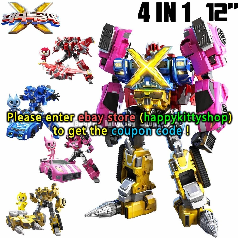 Minifuerza X Tron Ranger Armorbot Coche Bot Combinador Robot Figura Juguete Regalo Niños Niño Foto 1 de 4