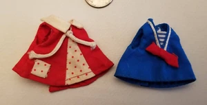 Barbie Kelly Small Girl Doll Dress Lot Japan Red Blue - Picture 1 of 9