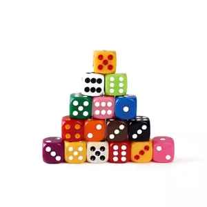18-Pack Multi-Color Game Dice Set – Standard 6-Sided Dice for Board Games & More - Picture 1 of 5