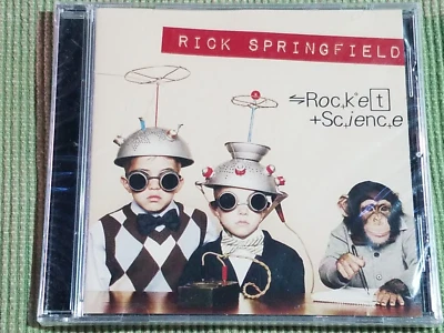 RICK SPRINGFIELD ROCKET SCIENCE 13 TRACK CD NEW FACTORY SEALED FREE SHIPPING - Image 1 of 2