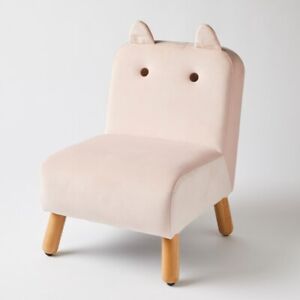 Jiggle & Giggle Kids Chair Pink with Ears