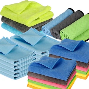 28-teiliges Sparset Mikrofasertücher Mikrofaser Handtuch Poliertuch Glastuch - Bild 1 von 5