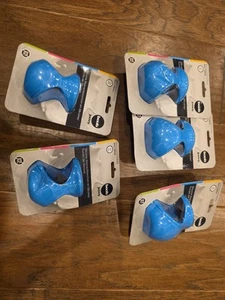 Lot OF 5 Joovy Boob Silicone Bottle Sleeve Blue 5 Ounce (No BPA/PVC ) New - Picture 1 of 6