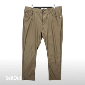 Tailor Vintage Men's Slim Fit Chino Pants Beige Size 38x30 - Picture 1 of 8