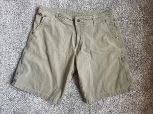 Pantalones Cortos Kuhl Para Hombre Talla 36 Bronceado Ramblr De Colección Pátina Tinte Cremallera Bolsillos Senderismo - Imagen 1 de 12