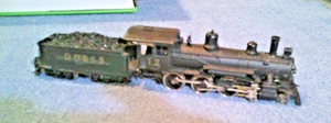 HO-SPUR BEMALTE MESSING 4-6-0 DAMPFLOKOMOTIVE - OLYMPIA - GEBRAUCHT - Bild 1 von 6