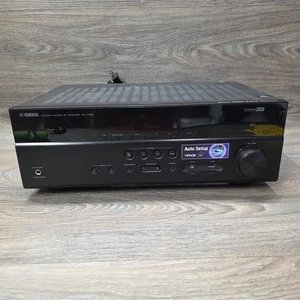 Yamaha RX-V385 AV Receptor 5.1 Canales 4K Ultra HD HDMI Bluetooth Probado Funciona - Imagen 1 de 22