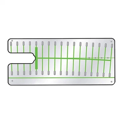 Golf Putting Eyeline Alignment Mirror Training Aid Putter Swing Trainer Practice - Image 1 of 4
