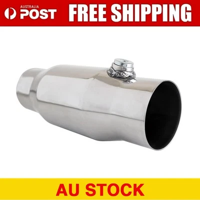 High Flow 3 Inch 100 Cell Metal Core 280mm Stainless Steel Catalytic Converter - image 1 of 4
