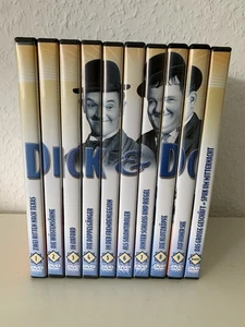 10 x Dick und  Doof, DVDs Nr.  1 - 9 + Bonus aus "Eaglemoss Sammlung" WIE NEU - Bild 1 von 6