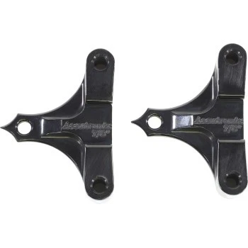 Harley-Jaley FLH 2014-2020 espaciador de guardabarros 7/8" negro - Accutronix TFS49-NF7/8B Foto 1 de 2