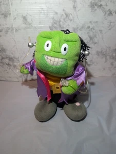 RARE Gemmy Animated Frankenstein Shocking Monster Plush 10.5" Halloween WORKS - Picture 1 of 10