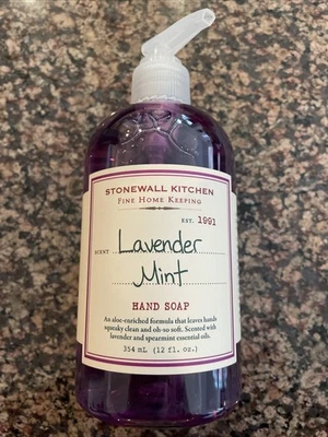 Stonewall Kitchen Hand Soap - LAVENDER and MINT - 12 fl oz  (354 ml) - Image 1 of 3