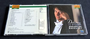 CD DEBUSSY - 12 Etudes - BAVOUZET - Canyon Classics Japan - Picture 1 of 2