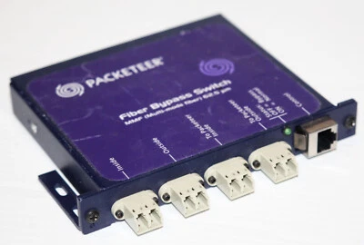 Bluecoat Packeteer Fiber Bypass Switch FSW-MMF MMF Multi Mode 62.5 - Image 1 of 4