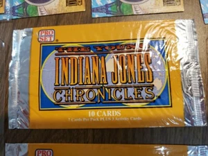 THE YOUNG INDIANA JONES CHRONICLES COMPLETE 115-CARD MASTER SET - 4WRAPPERS  - Picture 1 of 23