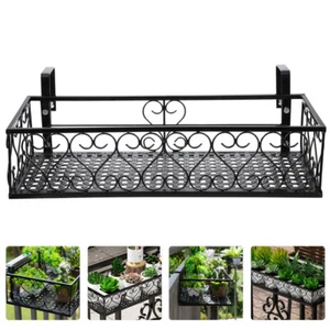 Hanging Flower Stand Planter Solar Lights Outdoor Decorative - Picture 1 of 12