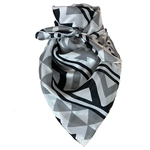 Wyoming Traders Cowboy Southwest Wild Rag 34 Inch Silk Scarf Bandana  - Picture 1 of 5