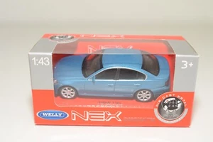 A23 1:43 WELLY NEX BMW 330i 330 i SALOON F91 AZUL METÁLICO COMO NUEVO EN CAJA - Imagen 1 de 4