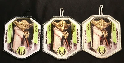 STAR WARS 2010 BSA JAMBOREE MARIN YODA EAGLE SCOUT MENTOR PATCH RARE 1ST ISSUE! - Image 1 of 2