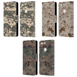 HEAD CASE MILITÄRISCHEN TARNFARBEN SERIE 2 BRIEFTASCHE HUELLE FÜR GOOGLE HANDYS - Picture 1 of 9