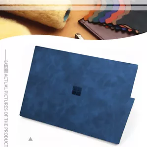 Leather Sticker Skin Decal Protector Cover for Microsoft Surface Book Pro Laptop - Picture 1 of 21