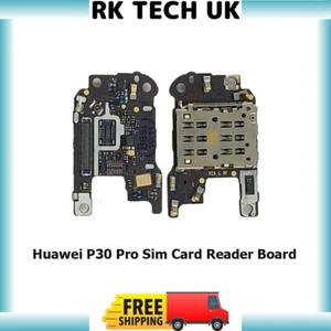 Für Huawei P30 Pro SIM Speicherkartenleser PCB Flexkabel Platine Ersatz - UK - Bild 1 von 1