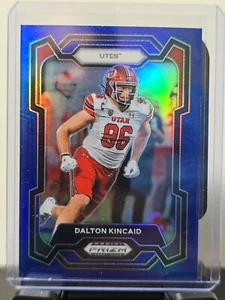 Selecciones del draft de Panini Prizm 2024 - #12 Dalton Kincaid Blue Prizm/199 Utah/facturas - Imagen 1 de 6