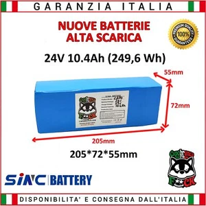 Internal 24 Volt 10.4 Ah Lithium Battery (249.6 Wh) - Bild 1 von 2