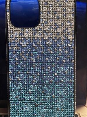 Funda Mybat para Apple iPhone 11 Pro Azul Estrás Foto 1 de 2