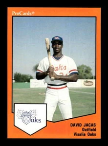 1989 Procards #1447 David Jacas NM Near Mint BXCP08 - Picture 1 of 2