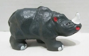 PIEZA DE REPUESTO FIGURA RINOCERONTE original para JUEGO DE MESA HUBLEY JUNGLE HUNT AÑOS 60 - Imagen 1 de 2