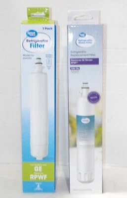 2x Great Value GE Model RPWF GVF033 Replacement REFRIGERATOR Filter (L@@K) - Image 1 of 4