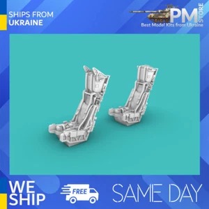 Rise144 Models RM076 1/144 Mirage F1B/ Mirage 2000 sedili di espulsione B/D/N 2 pezzi - Foto 1 di 3