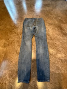INC Light Wash Straight Distressed Skinny Leg Jeans Size 4 - Picture 1 of 7