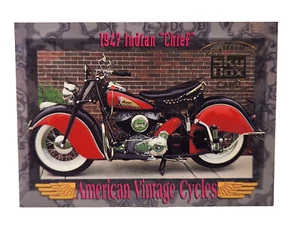 1993 Skybox Prototype Card #132 Series 2 1947 Indian Chief Motorcycle - Picture 1 of 2