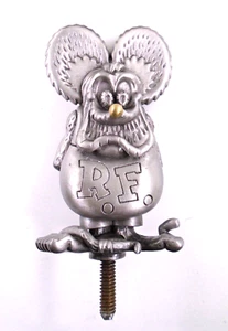 vintage rare 4"  rat fink ed roth ratrod hotrod car hood ornament - Picture 1 of 7