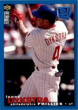 1995 Collector's Choice SE Lenny Dykstra Philadelphia Phillies #170
