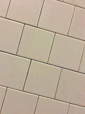 US Ceramic 4x4 Tile About Matte Bone Vintage Replacement Field Wall 1 Case 10 SF - Image 1 of 4