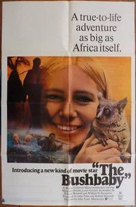 Póster de la película The bushbaby, original, 1969, Metro-Goldwyn-Mayer, una hoja. /1 - Imagen 1 de 9