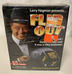 Vintage 1985 Larry Hagman of Dallas Flip Out Game by Mattel ~ New Sealed U2 - Picture 1 of 2