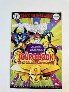 1993 Dark Horse FUMETTI' PIÙ GRANDE SOURCEBOOK DEL MONDO Advance Comics - Foto 1 di 2