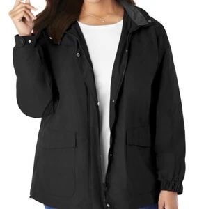 Woman Within Women’s Plus Size Jacket Fleece Lined Talson jacket - Picture 1 of 1