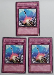 3 x YuGiOh TCG Compulsory Evacuation Device - IOC-103 - Rare Unlimited LP - Picture 1 of 17