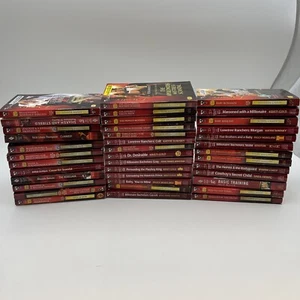 39 Vintage Silhouette DESIRE Romance Book Lot Books Paperback NICE - Picture 1 of 17