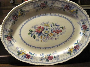 Ridgways Lynton England 12 inch platter  - Picture 1 of 3